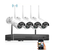 Thumbnail for Wireless Security Camera system with 4 Cameras