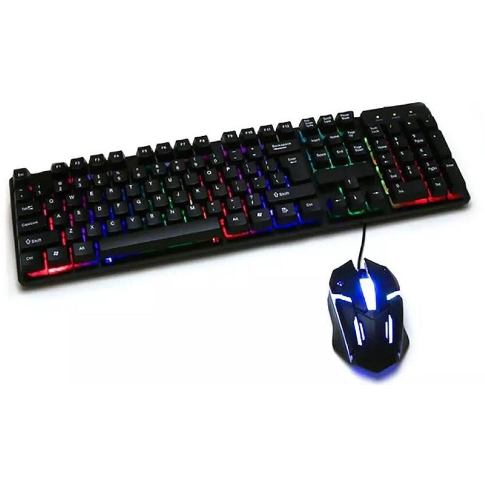 Gaming keyboard with ergonomic layout