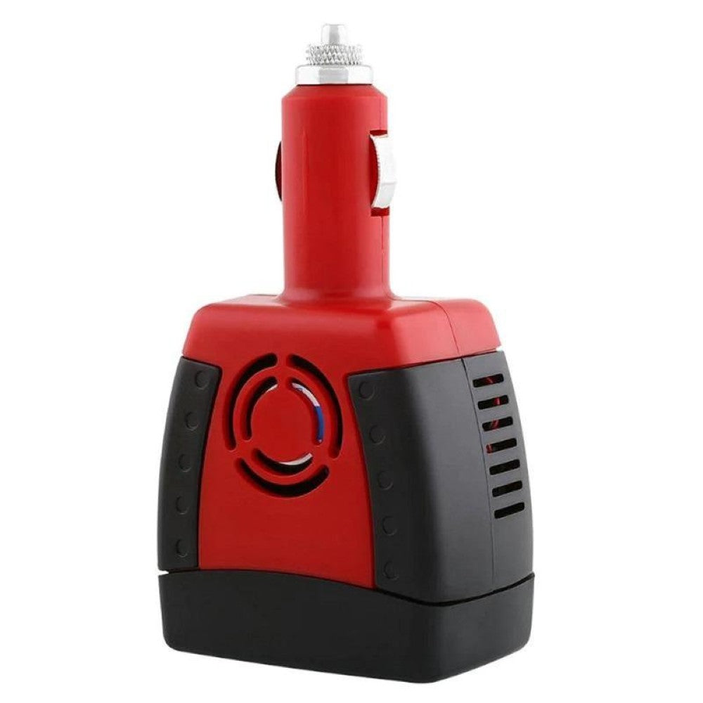 150W car power inverter top view showing USB port