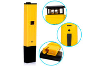 Thumbnail for PH meter pen immersed in water sample