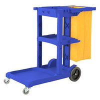 Thumbnail for Cleaning trolley janitors cart fully assembled