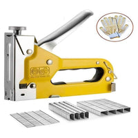 Thumbnail for 3-in-1 staple gun front view with black carbon steel body