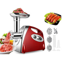 Thumbnail for Meat grinder sausage maker red colour front view