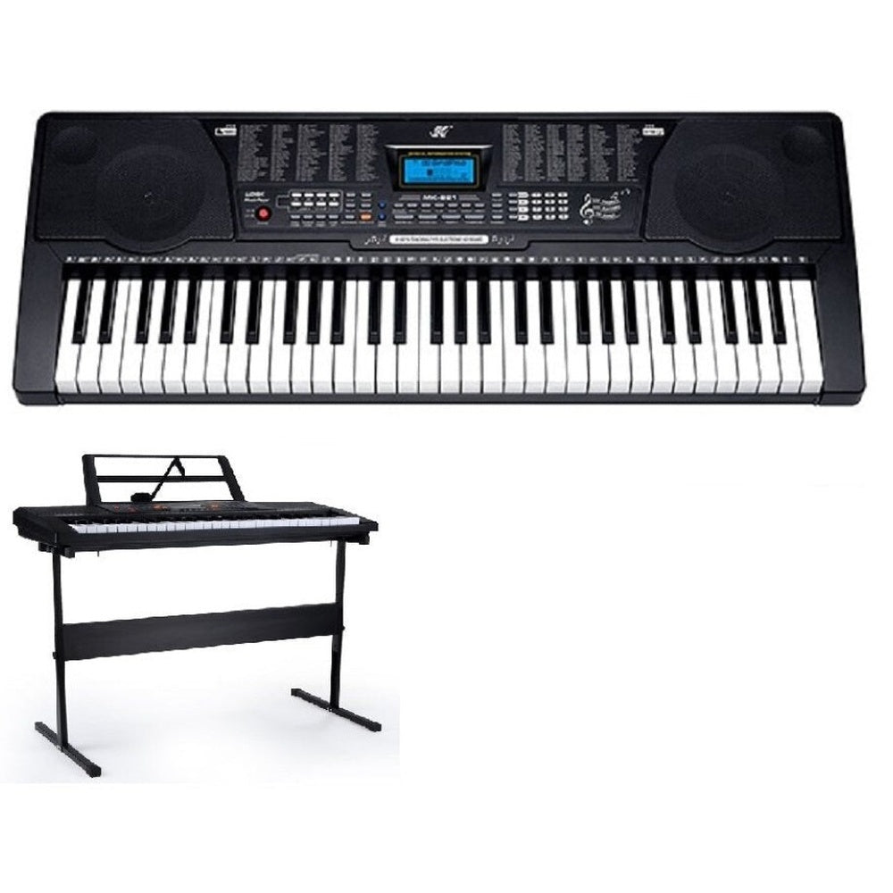 Keyboard piano powered by DC 12V adaptor