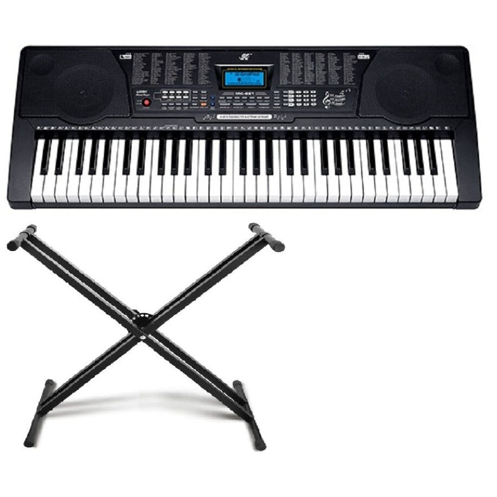 Keyboard piano powered by DC 12V adaptor