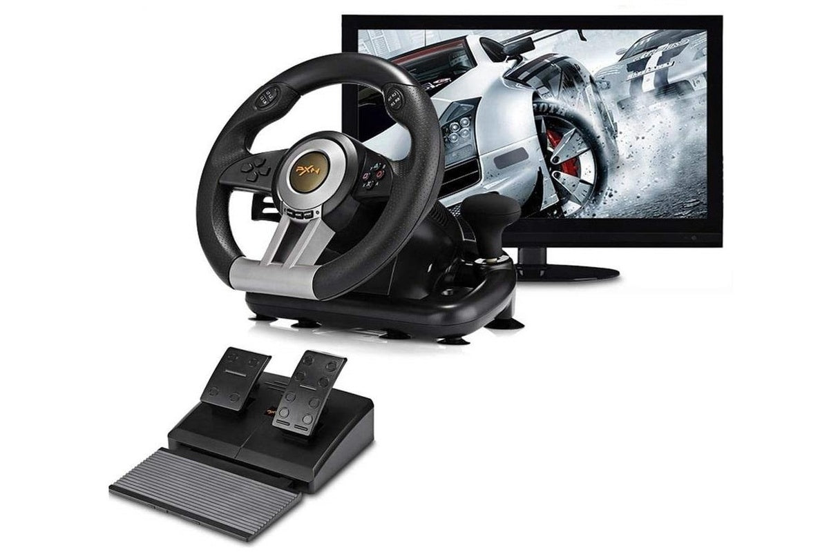Side view showing pedals and mount