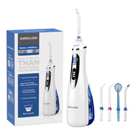 Thumbnail for Water flosser with nozzle inserted ready for use