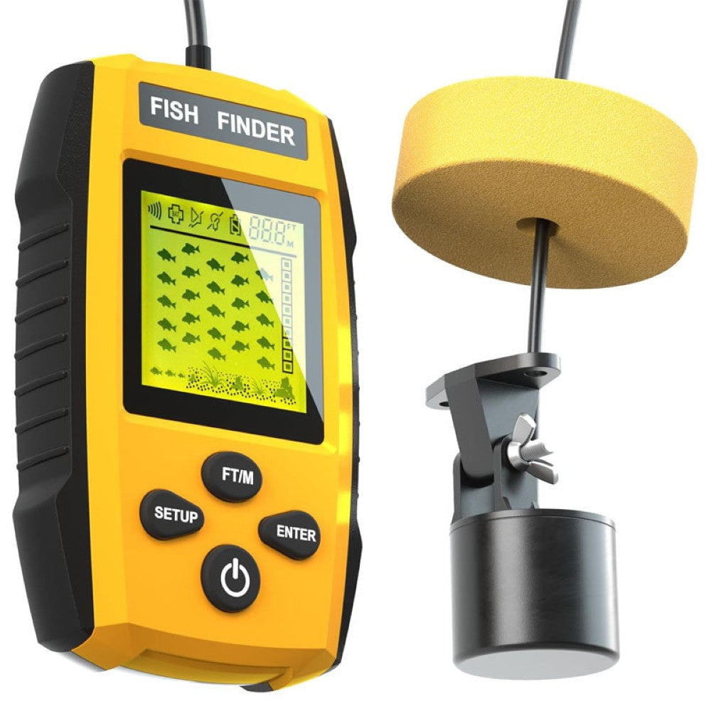 Sonar LCD Fish Finder with backlit display