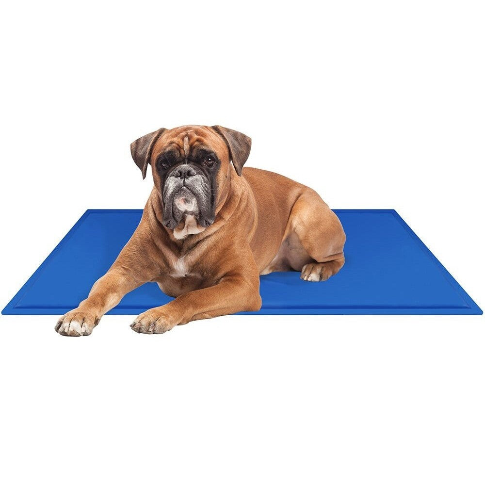 Cooling mat showing 90cm length measurement
