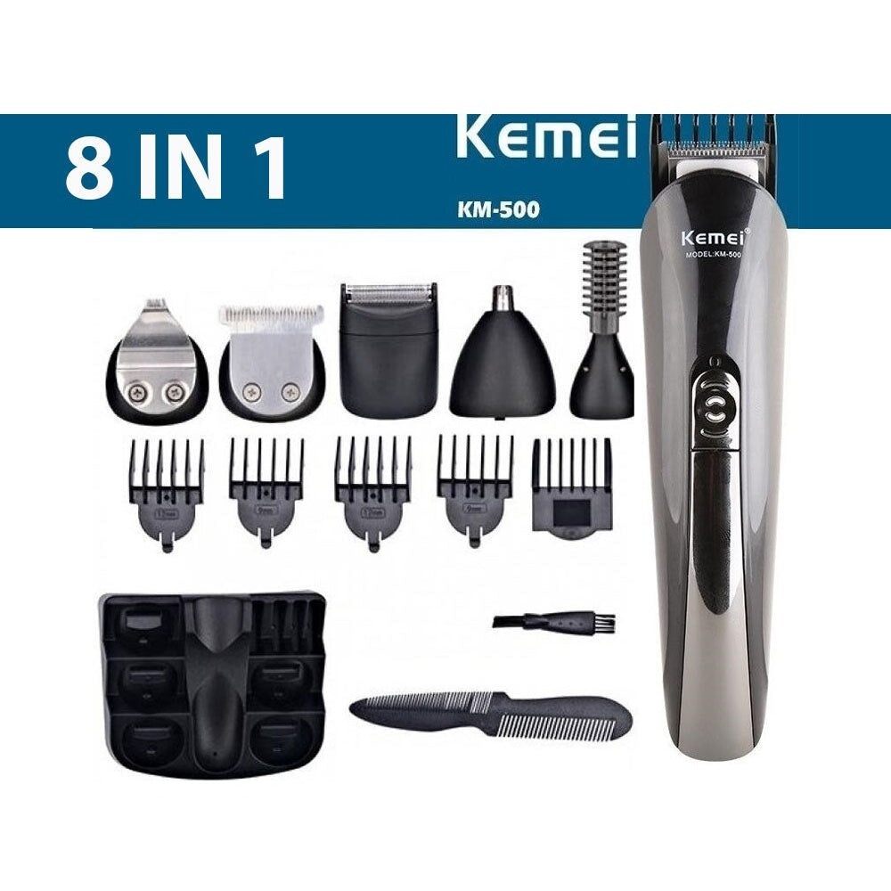 Compact hair trimmer with ergonomic design