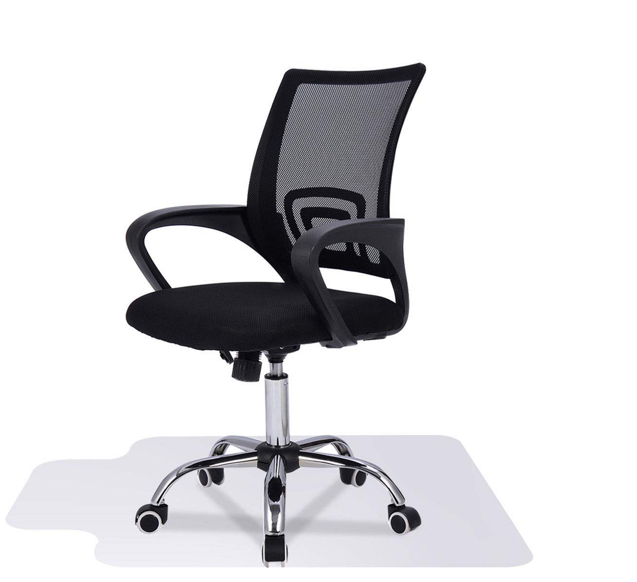 PVC chair mat with textured surface