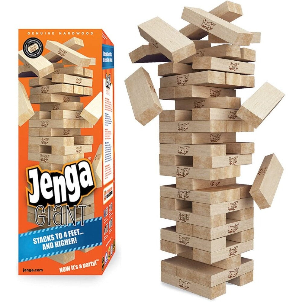 Jenga blocks falling during game