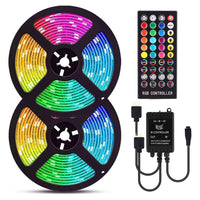 Thumbnail for LED strip light with adhesive backing exposed