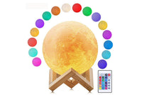 Thumbnail for Moon lamp night light with colour changing feature