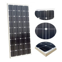 Thumbnail for 120W solar panel mounted on power station setup
