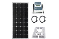 Thumbnail for Solar panel mounted on caravan roof