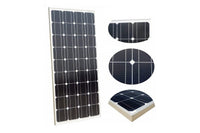 Thumbnail for 120W solar panel showing voltage and current specifications