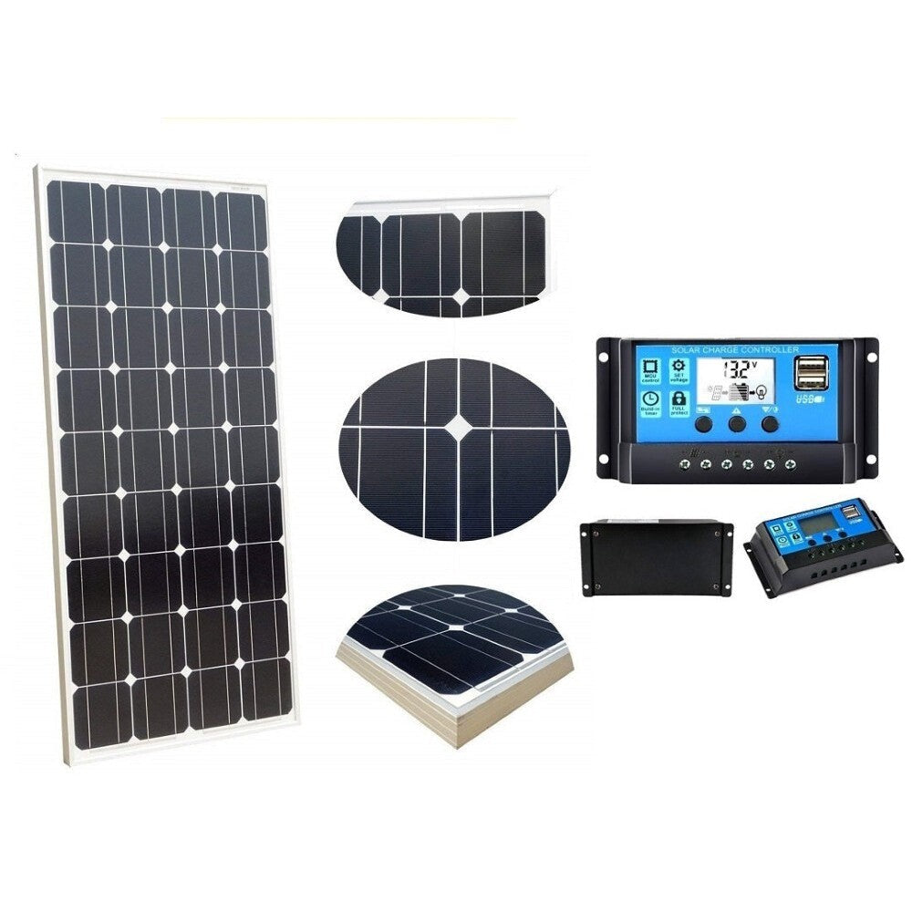 Solar panel showing consistent colour sorting