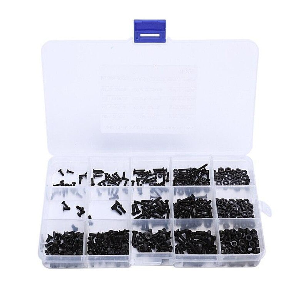 Different lengths of M2 and M3 screws
