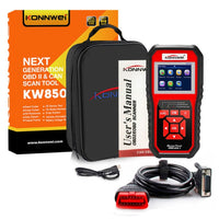 Thumbnail for KONNWEI KW850 OBD2 scanner front display