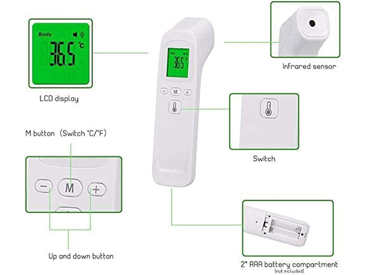 Close-up of LCD display screen
