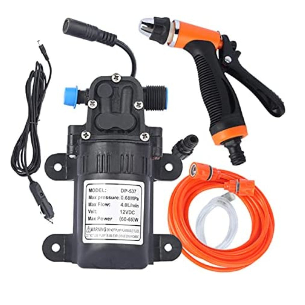 12V car washer pressure washer kit with water gun