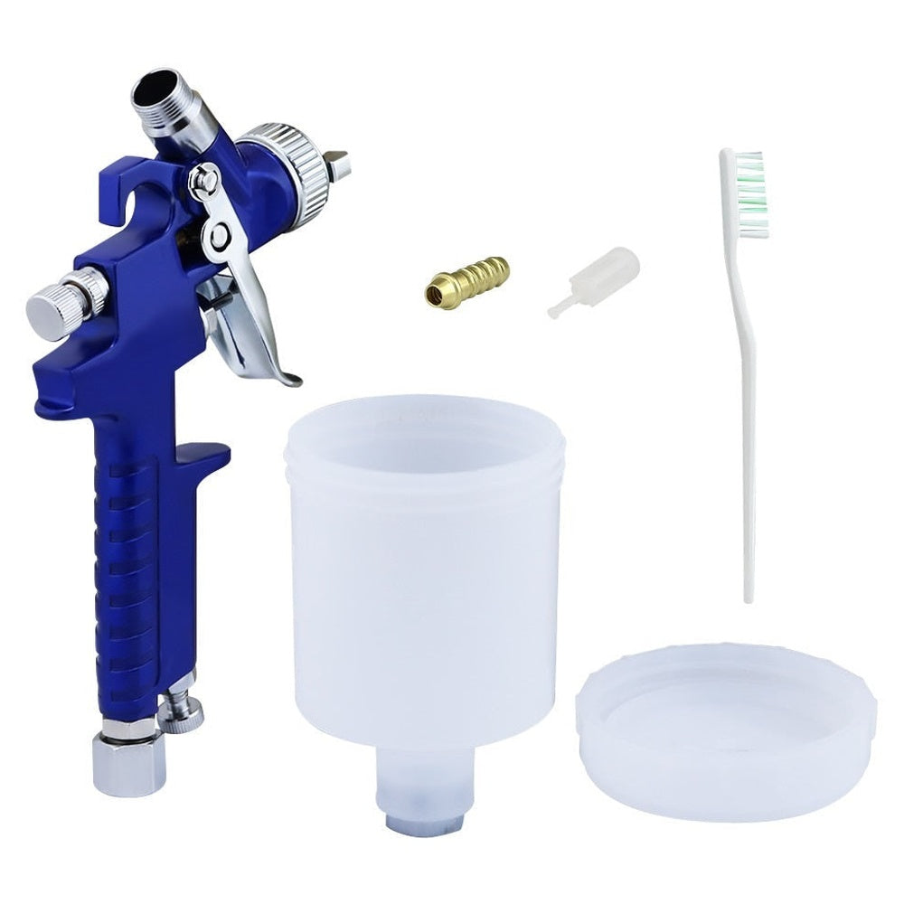 Paint spray gun with 125ml transparent cup