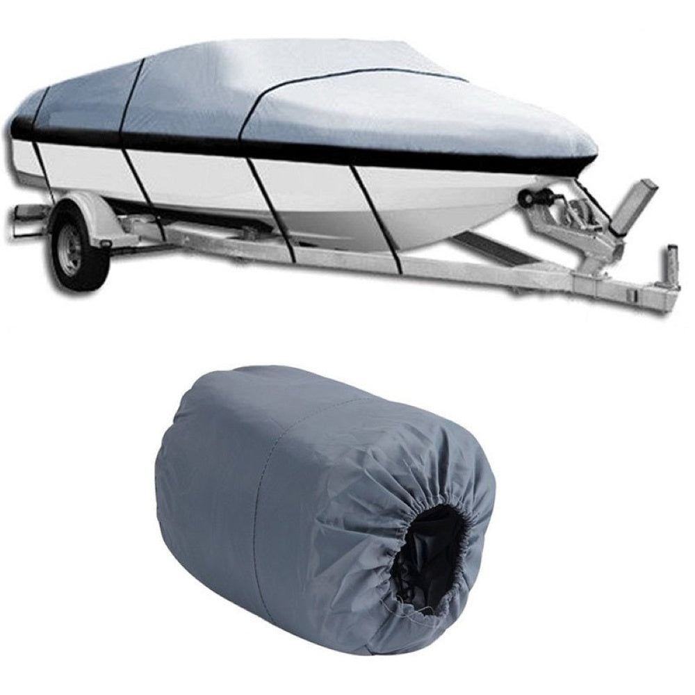 Boat cover elastic hem detail