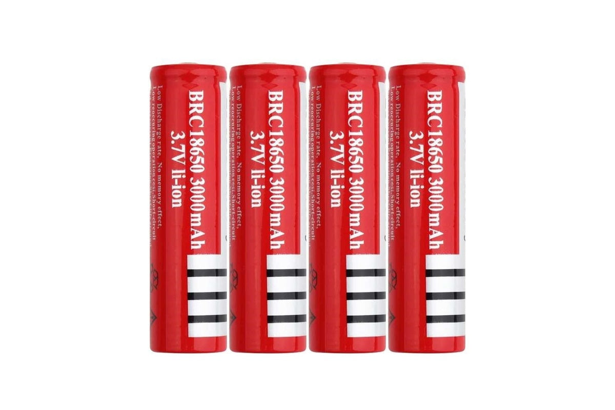 4 x 18650 Battery Rechargeable Battery