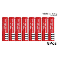 Thumbnail for 18650 Rechargeable Battery - 8PCS