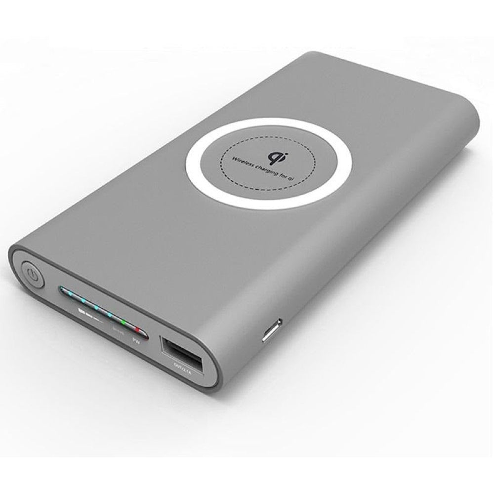 Power bank showing compact size and slim profile