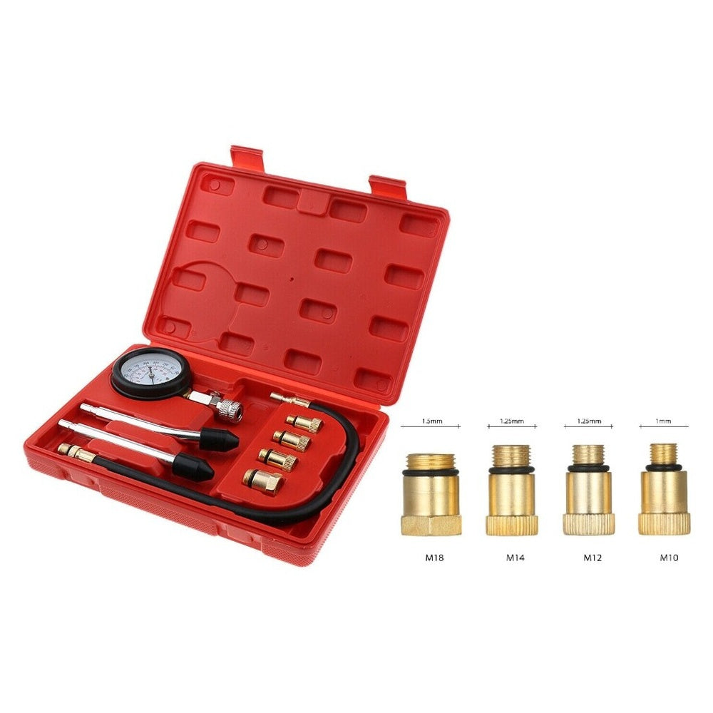 Compression tester gauge close-up