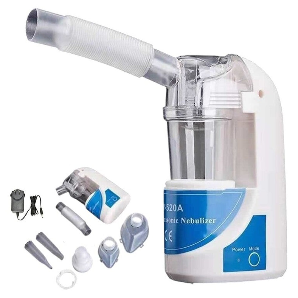Portable nebulizer inhaler with storage bag
