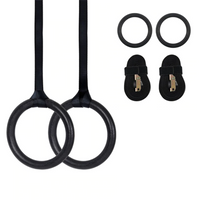 Thumbnail for Olympic gymnastic rings black front view