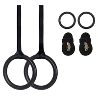 Thumbnail for Black gymnastic rings with 24cm diameter
