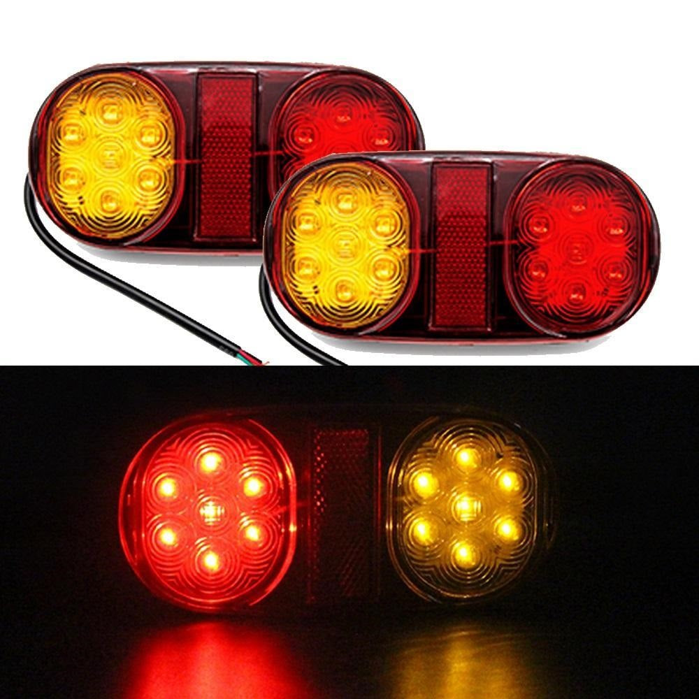 LED Trailer Tail Lights 12V