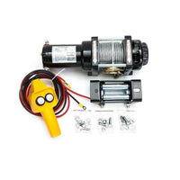 Thumbnail for Electric winch 24V with steel wire cable