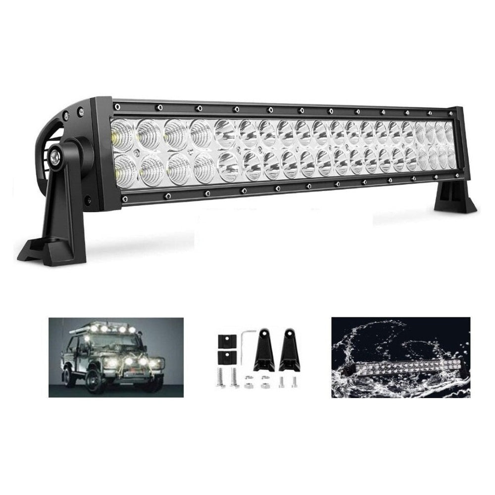 LED light bar packaging and included accessories