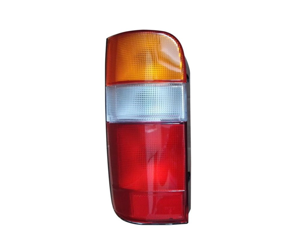 Side angle showing mounting points on tail light