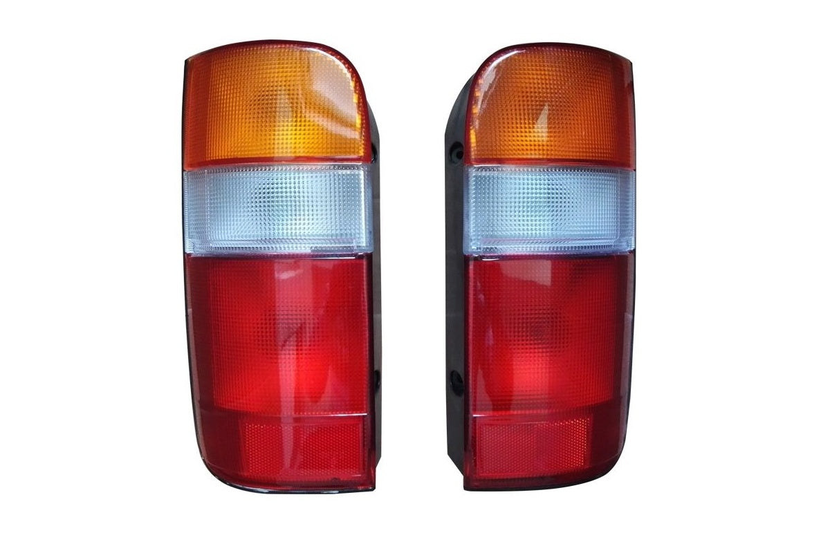 Left Toyota Hiace tail light close-up