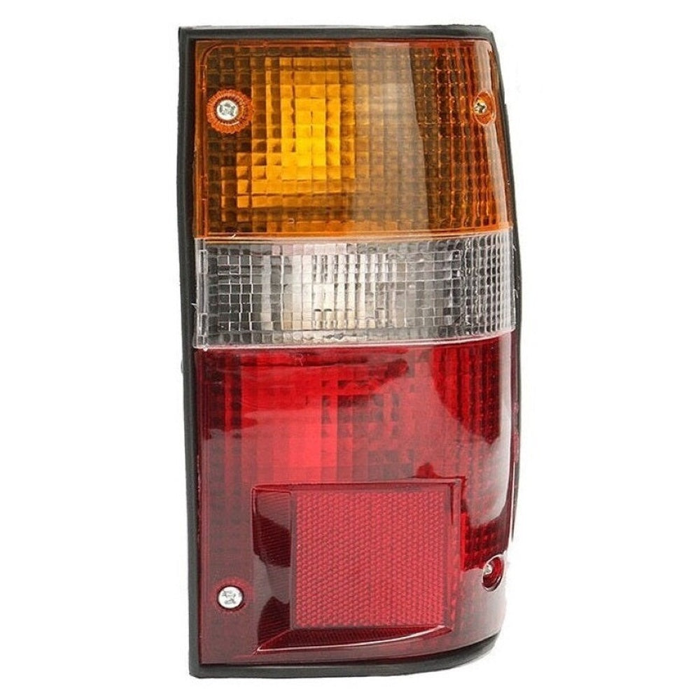 Tail light fitment label visible