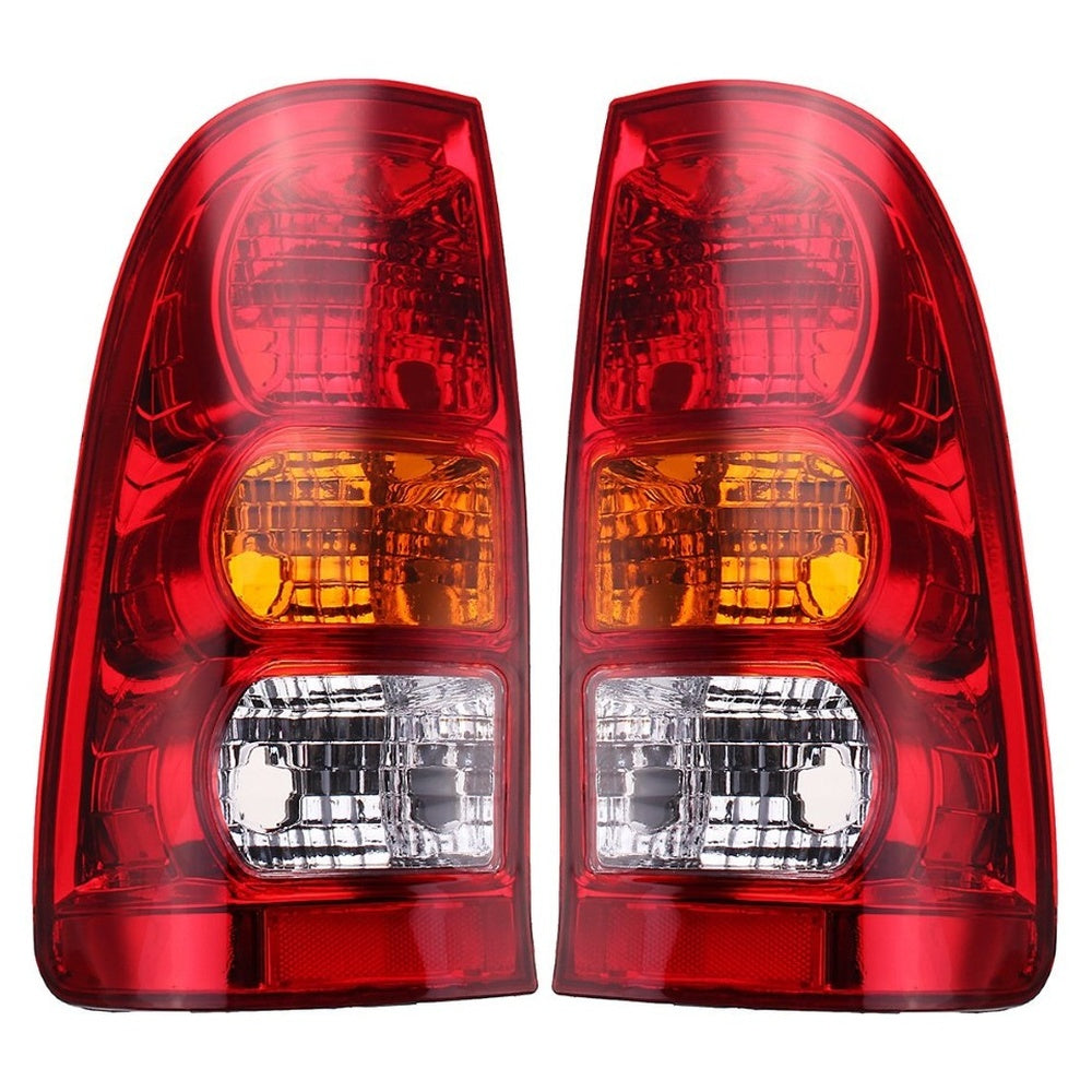 Toyota Hilux tail lights pair 2005-2011 red lens