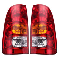 Thumbnail for Toyota Hilux tail lights pair 2005-2011 red lens