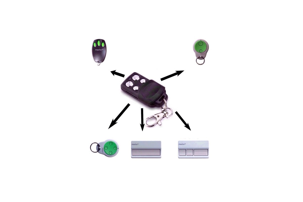 Merlin + Garage Door Remote CM842 CM844 C940 C945 Replacement