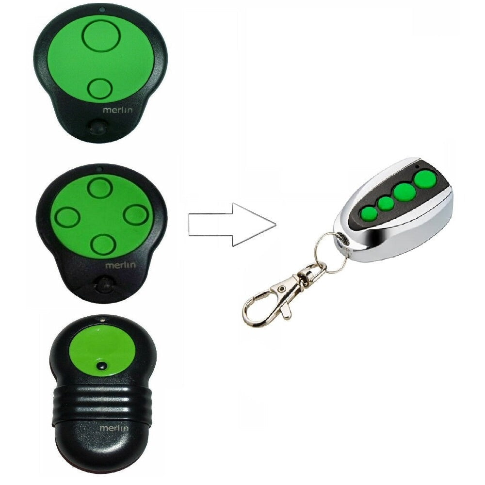 Merlin M832 M842 M844 Series Compatible Garage Remote Control Replacement