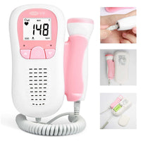 Thumbnail for Fetal doppler ultrasound baby heartbeat detector portable for home