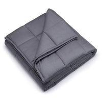 Thumbnail for Weighted blanket with soft microfibre fabric