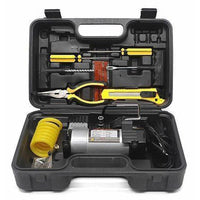 Thumbnail for Air compressor pump with metal handle for grip