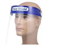 Thumbnail for Face shield close-up of transparent visor