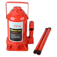 Thumbnail for Hydraulic bottle jack with cast iron base